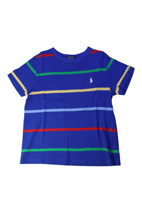A Multicolour Short Sleeve T Shirts from Polo Ralph Lauren in size 5T for boy. (Front View)