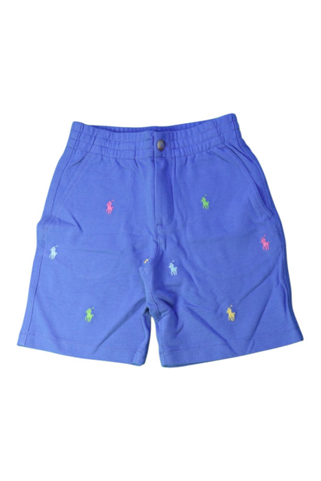 A Blue Shorts from Polo Ralph Lauren in size 6T for boy. (Front View)
