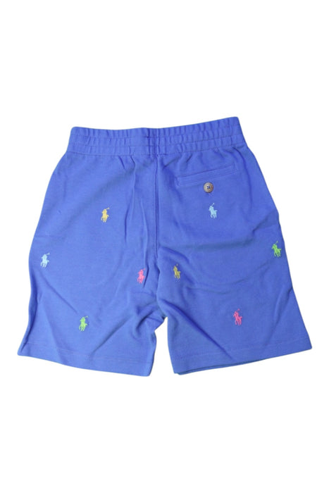 A Blue Shorts from Polo Ralph Lauren in size 6T for boy. (Back View)