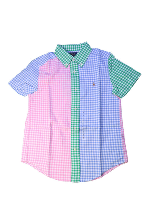 A Multicolour Short Sleeve Shirts from Polo Ralph Lauren in size 6T for boy. (Front View)