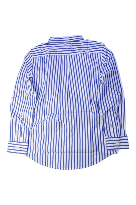 A Blue Long Sleeve Shirts from Polo Ralph Lauren in size 7Y for boy. (Back View)