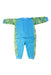 A Blue Wetsuits from Splash About in size 6-12M for boy. (Back View)