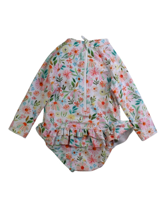 A Multicolour Swimsuits from Minihaha in size 6-12M for girl. (Back View)
