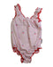 A Pink Swimsuits from suki swim in size 12-18M for girl. (Front View)