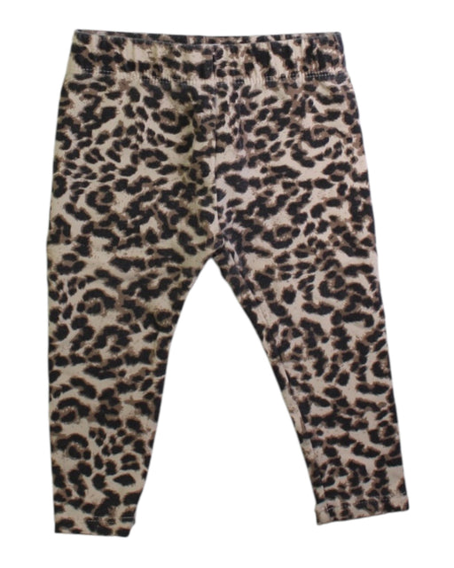 A Beige Leggings from Seed in size 6-12M for girl. (Front View)