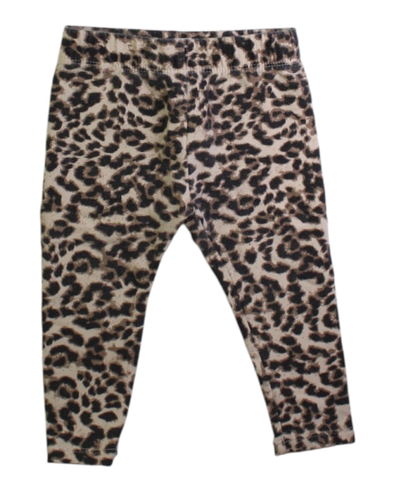 A Beige Leggings from Seed in size 6-12M for girl. (Front View)