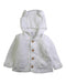 A White Cardigans from The Little White Company in size Newborn for neutral. (Front View)