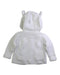 A White Cardigans from The Little White Company in size Newborn for neutral. (Back View)