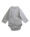A White Long Sleeve Bodysuits from Nature Baby in size 0-3M for neutral. (Back View)