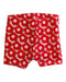 A Red Shorts from Seed in size 6-12M for girl. (Back View)