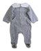 A Grey Long Sleeve Rompers from Jacadi in size Newborn for boy. (Back View)