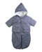 A Navy Lightweight Jackets from Petit Bateau in size 0-3M for neutral. (Front View)