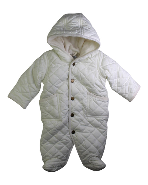 A White Puffer/Quilted Coats & Outerwear from Ralph Lauren in size 0-3M for neutral. (Front View)