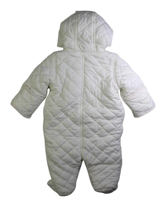 A White Puffer/Quilted Coats & Outerwear from Ralph Lauren in size 0-3M for neutral. (Back View)