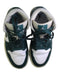A Black Sneakers from Air Jordan in size 12Y for maternity. (Back View)