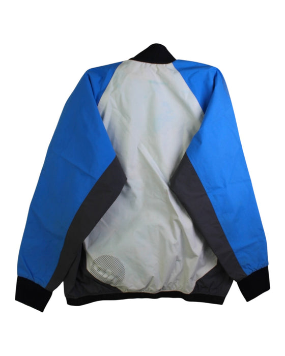A Blue Lightweight Jackets from Gill in size 10Y for neutral. (Back View)