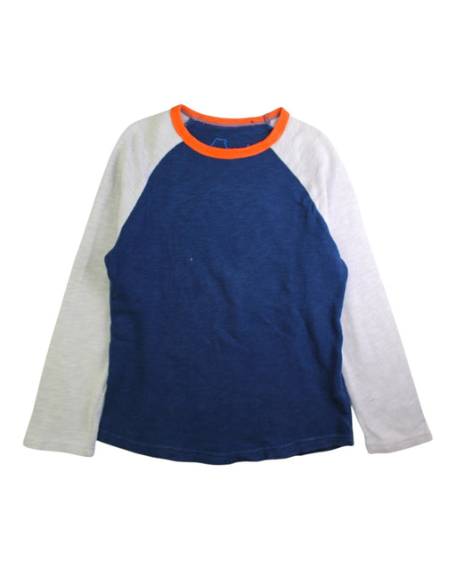 A Blue Long Sleeve T Shirts from Boden in size 7Y for boy. (Front View)