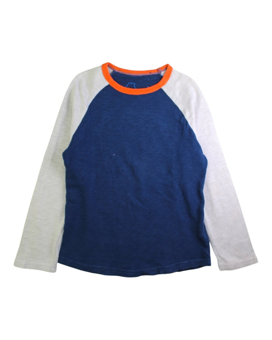 A Blue Long Sleeve T Shirts from Boden in size 7Y for boy. (Front View)