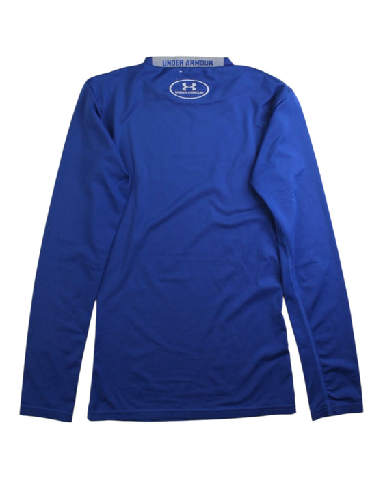 A Blue Active Tops from Under Armour in size 8Y for boy. (Back View)