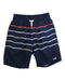 A Navy Swim Shorts from Boss in size 10Y for boy. (Front View)