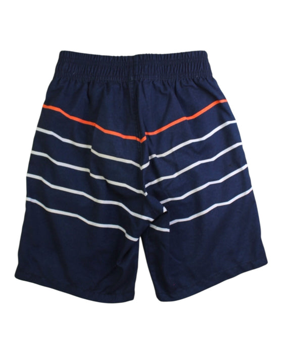 A Navy Swim Shorts from Boss in size 10Y for boy. (Back View)