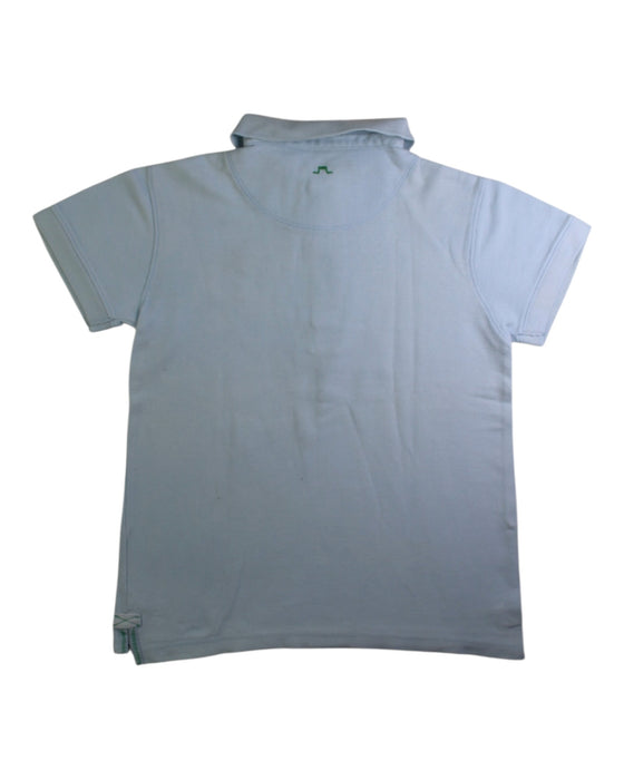 A White Short Sleeve Polos from Chateau de Sable in size 10Y for boy. (Back View)