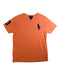 A Orange Short Sleeve T Shirts from Polo Ralph Lauren in size 7Y for boy. (Front View)