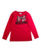A Red Long Sleeve Tops from Moschino in size 8Y for girl. (Front View)