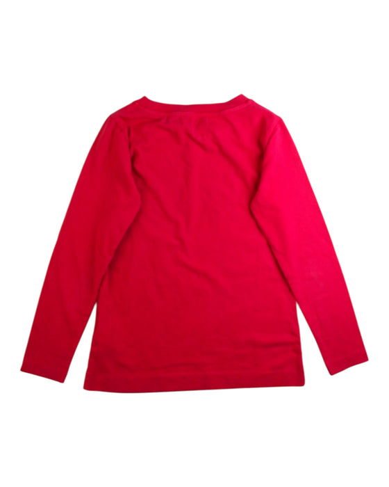 A Red Long Sleeve Tops from Moschino in size 8Y for girl. (Back View)
