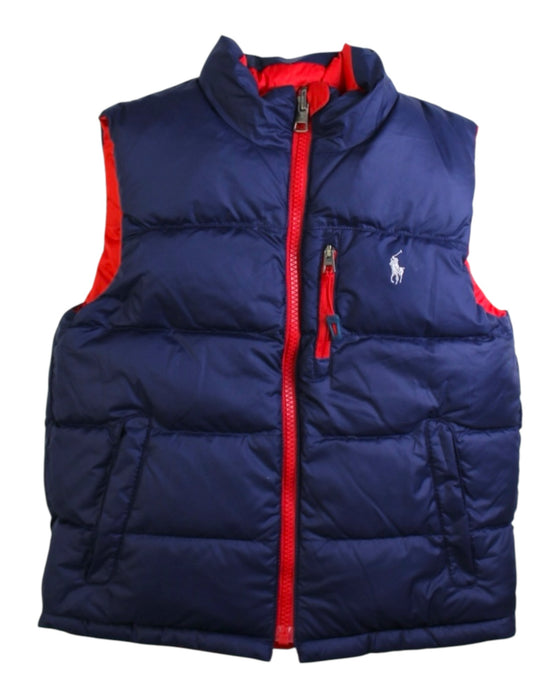 A Red Outerwear Vests from Polo Ralph Lauren in size 5T for neutral. (Back View)