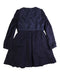 A Navy Long Sleeve Dresses from Nicholas & Bears in size 8Y for girl. (Back View)