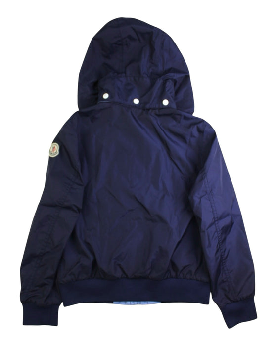 A Navy Lightweight Jackets from Moncler in size 8Y for boy. (Back View)