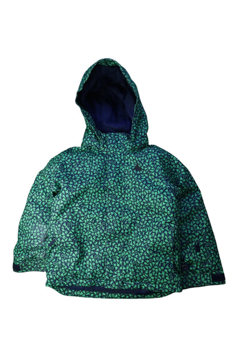A Green Rain Jackets from Burton in size 5T for neutral. (Front View)