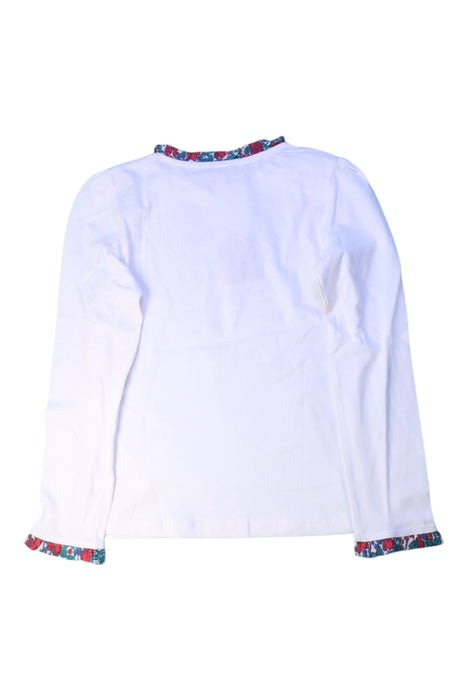 A White Long Sleeve Tops from Sergent Major in size 8Y for girl. (Back View)