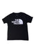 A Black Short Sleeve T Shirts from The North Face in size 6T for boy. (Front View)