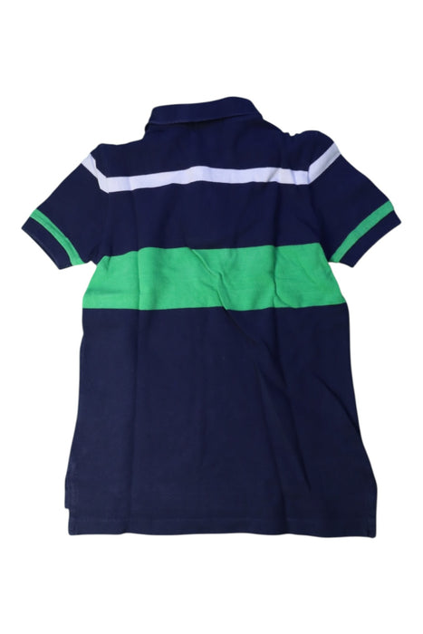 A Navy Short Sleeve Polos from Polo Ralph Lauren in size 6T for boy. (Back View)
