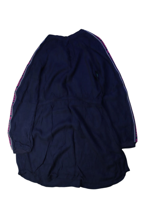 A Navy Long Sleeve Dresses from Tommy Hilfiger in size 8Y for girl. (Back View)
