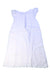 A White Sleeveless Dresses from Polo Ralph Lauren in size 6T for girl. (Back View)