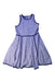 A Blue Sleeveless Dresses from Janie & Jack in size 7Y for girl. (Front View)