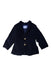 A Navy Blazers from Tutto Piccolo in size 12-18M for boy. (Front View)