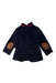 A Navy Blazers from Tutto Piccolo in size 12-18M for boy. (Back View)
