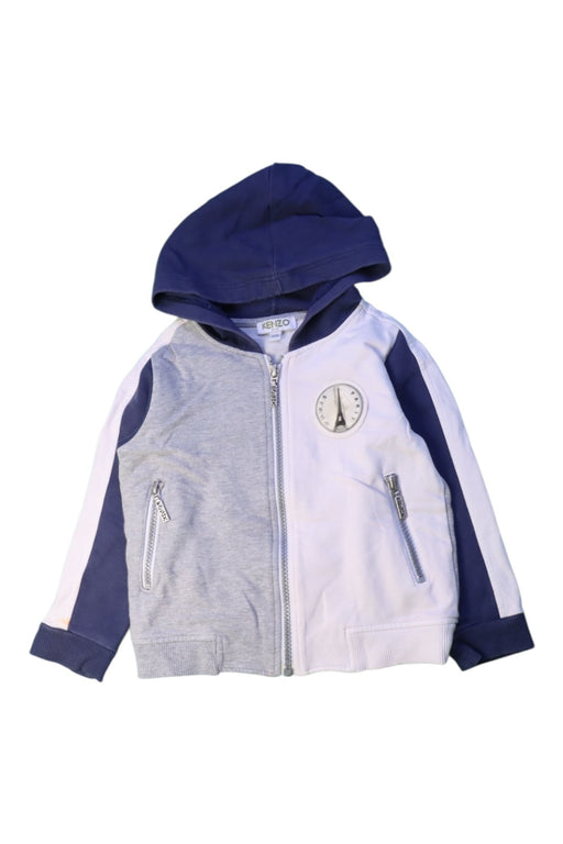 A Grey Hooded Sweatshirts from Kenzo in size 2T for boy. (Front View)