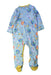 A Blue Onesies from DPAM in size 12-18M for boy. (Back View)