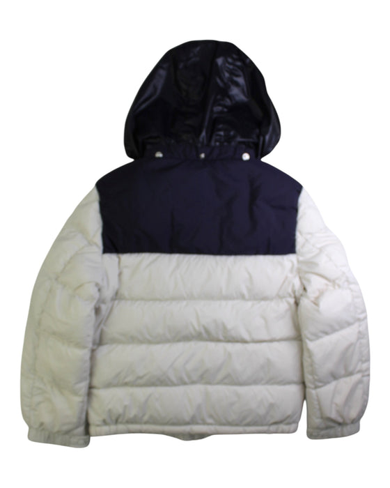 A White Puffer/Quilted Coats & Outerwear from Moncler in size 8Y for boy. (Back View)