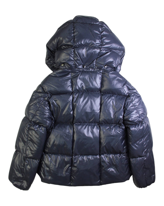 A Navy Puffer/Quilted Coats & Outerwear from Moncler in size 8Y for neutral. (Back View)