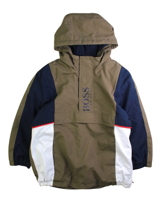 A Multicolour Puffer/Quilted Coats & Outerwear from Boss in size 6T for boy. (Front View)