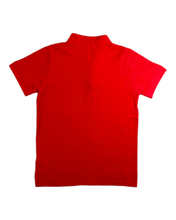 A Red Short Sleeve Polos from Shanghai Tang in size 6T for neutral. (Back View)