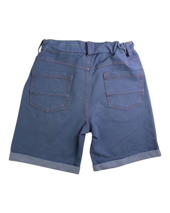 A Blue Shorts from Chickeeduck in size 5T for boy. (Back View)