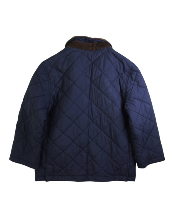 A Blue Puffer/Quilted Coats & Outerwear from Polo Ralph Lauren in size 5T for boy. (Back View)