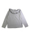 A White Long Sleeve Tops from Bonpoint in size 6T for girl. (Front View)